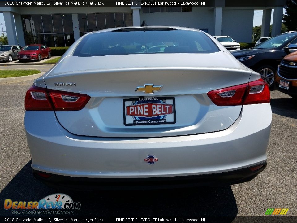 2018 Chevrolet Malibu LS Silver Ice Metallic / Jet Black Photo #5