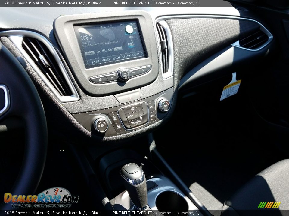 2018 Chevrolet Malibu LS Silver Ice Metallic / Jet Black Photo #10