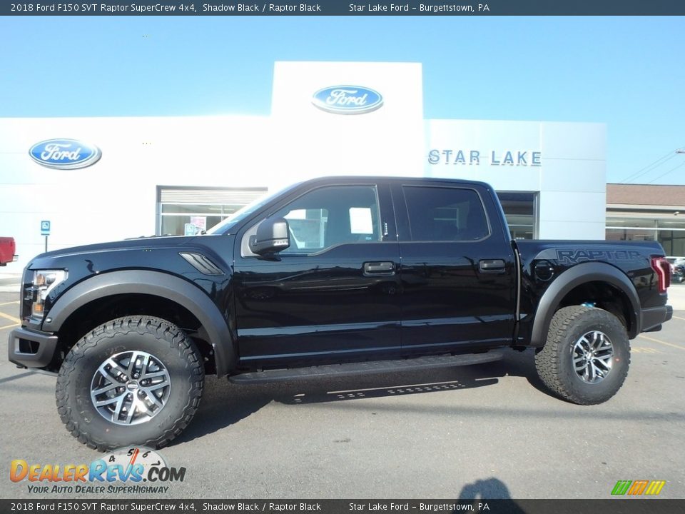 2018 Ford F150 SVT Raptor SuperCrew 4x4 Shadow Black / Raptor Black Photo #1