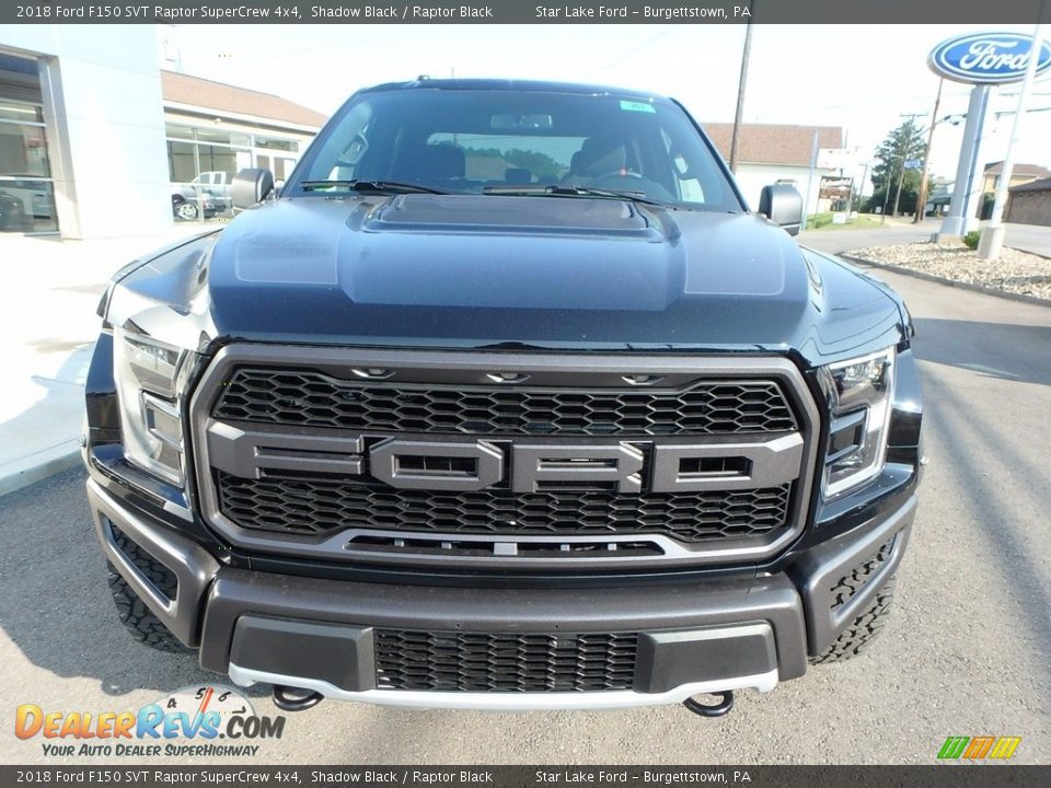 Shadow Black 2018 Ford F150 SVT Raptor SuperCrew 4x4 Photo #2