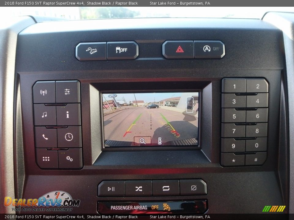 Controls of 2018 Ford F150 SVT Raptor SuperCrew 4x4 Photo #17