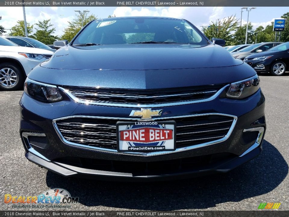 2018 Chevrolet Malibu LS Blue Velvet Metallic / Jet Black Photo #2