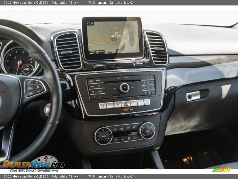 2016 Mercedes-Benz GLE 350 Polar White / Black Photo #5