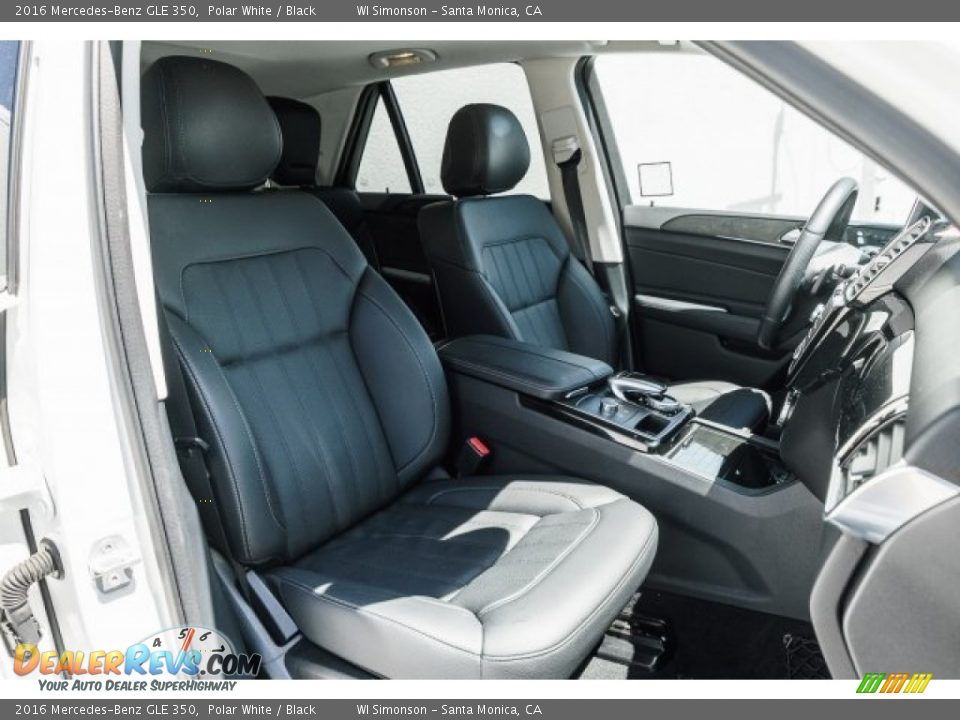 2016 Mercedes-Benz GLE 350 Polar White / Black Photo #6