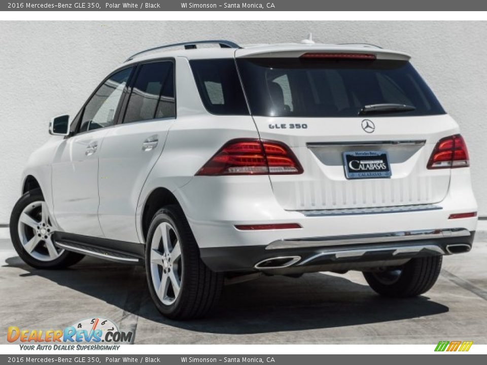 2016 Mercedes-Benz GLE 350 Polar White / Black Photo #10