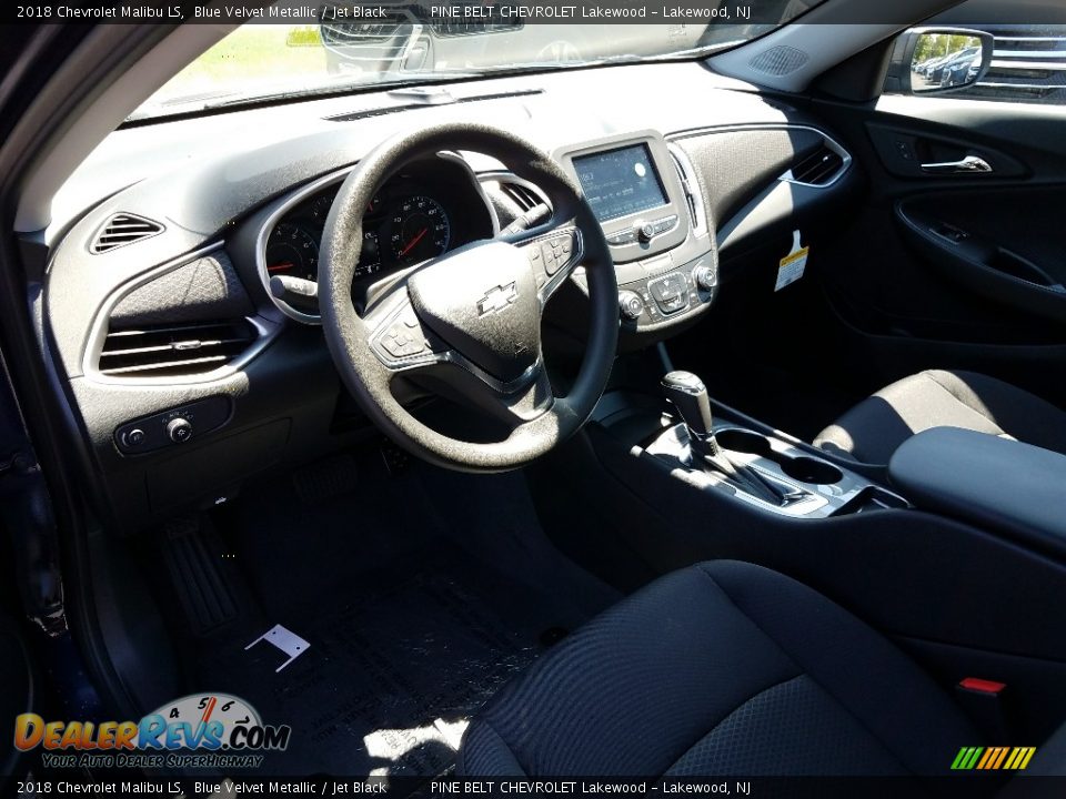 2018 Chevrolet Malibu LS Blue Velvet Metallic / Jet Black Photo #7