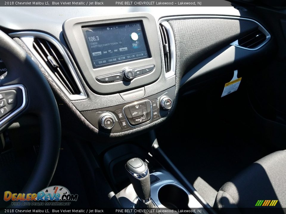 2018 Chevrolet Malibu LS Blue Velvet Metallic / Jet Black Photo #10