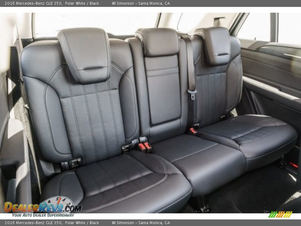 2016 Mercedes-Benz GLE 350 Polar White / Black Photo #19