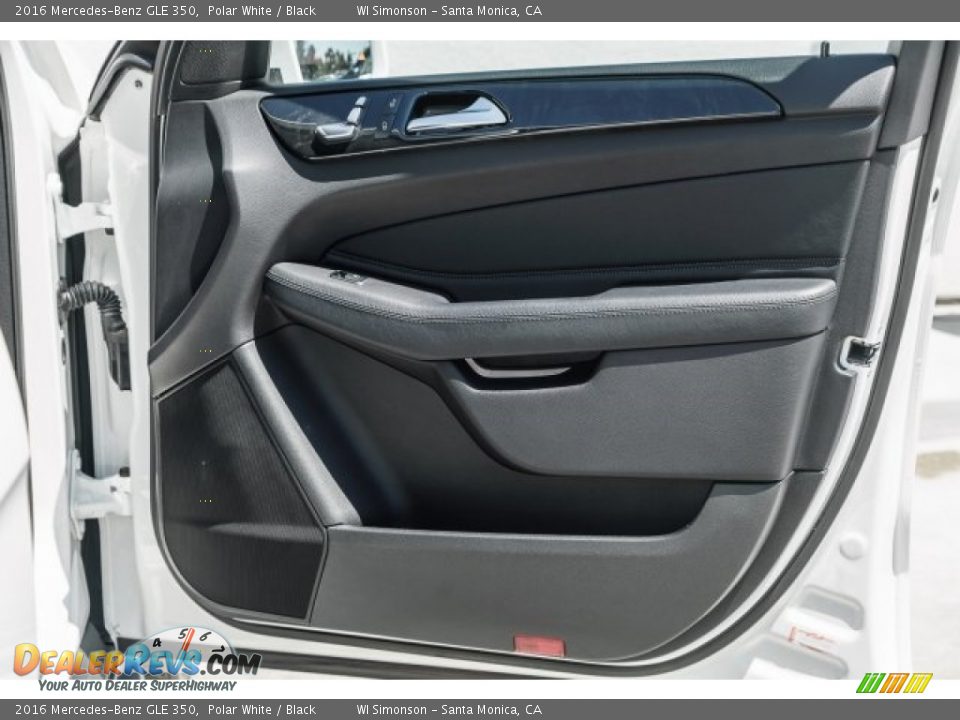 2016 Mercedes-Benz GLE 350 Polar White / Black Photo #26