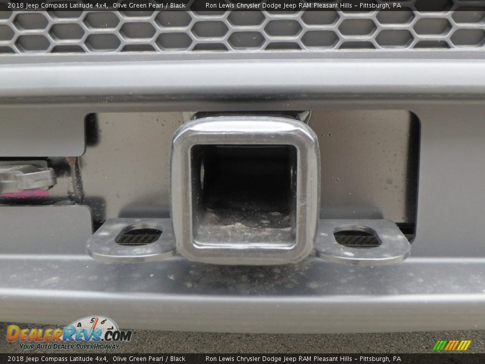 2018 Jeep Compass Latitude 4x4 Olive Green Pearl / Black Photo #20