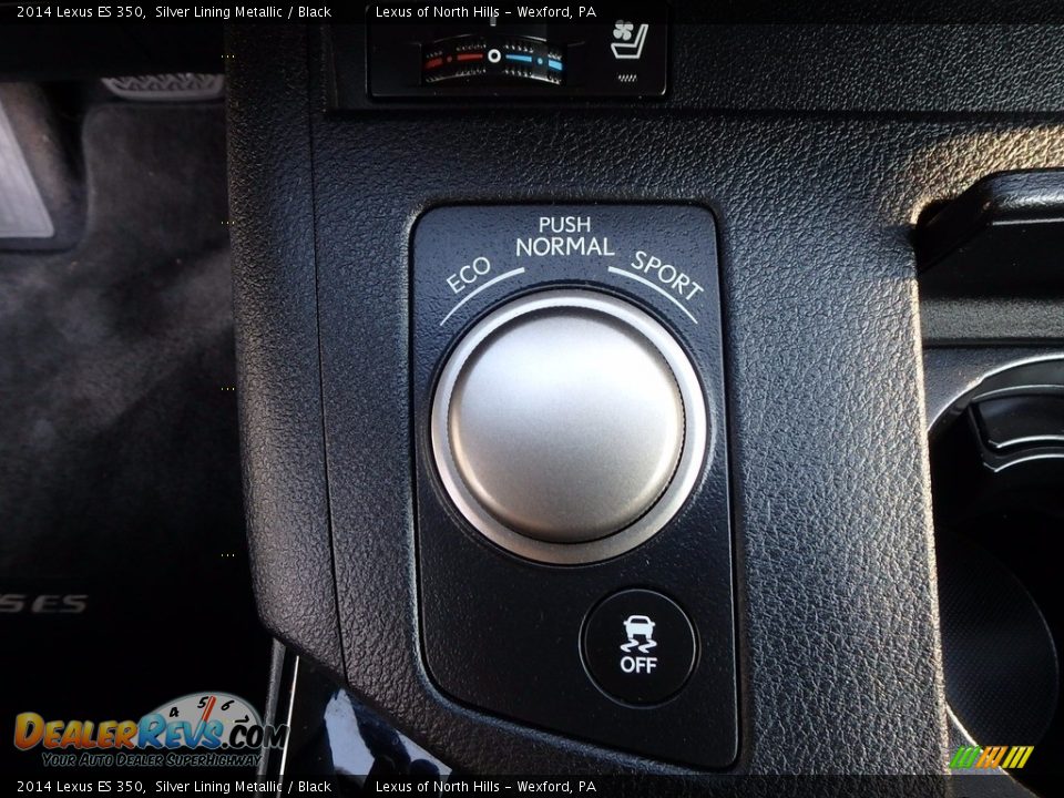 2014 Lexus ES 350 Silver Lining Metallic / Black Photo #20
