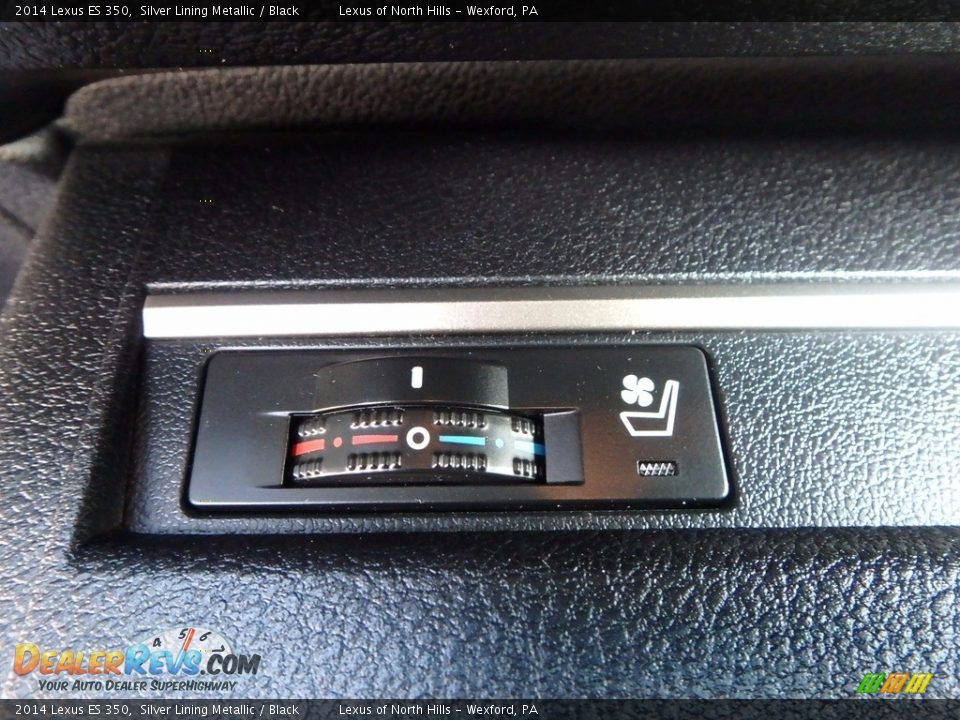 2014 Lexus ES 350 Silver Lining Metallic / Black Photo #21