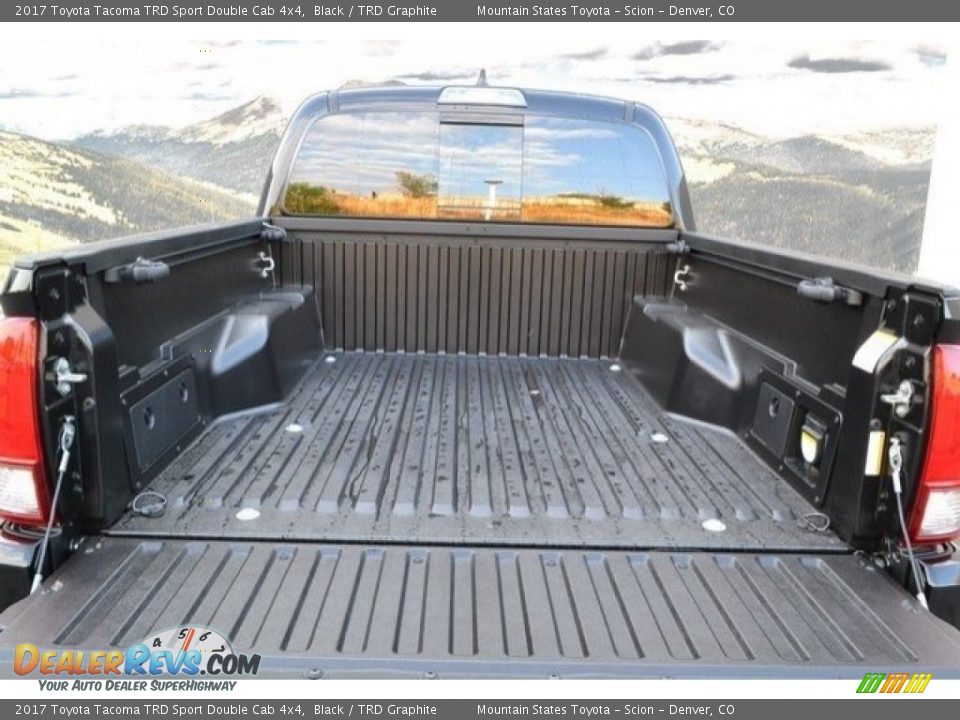 2017 Toyota Tacoma TRD Sport Double Cab 4x4 Black / TRD Graphite Photo #8