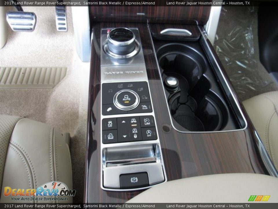 2017 Land Rover Range Rover Supercharged Santorini Black Metallic / Espresso/Almond Photo #19