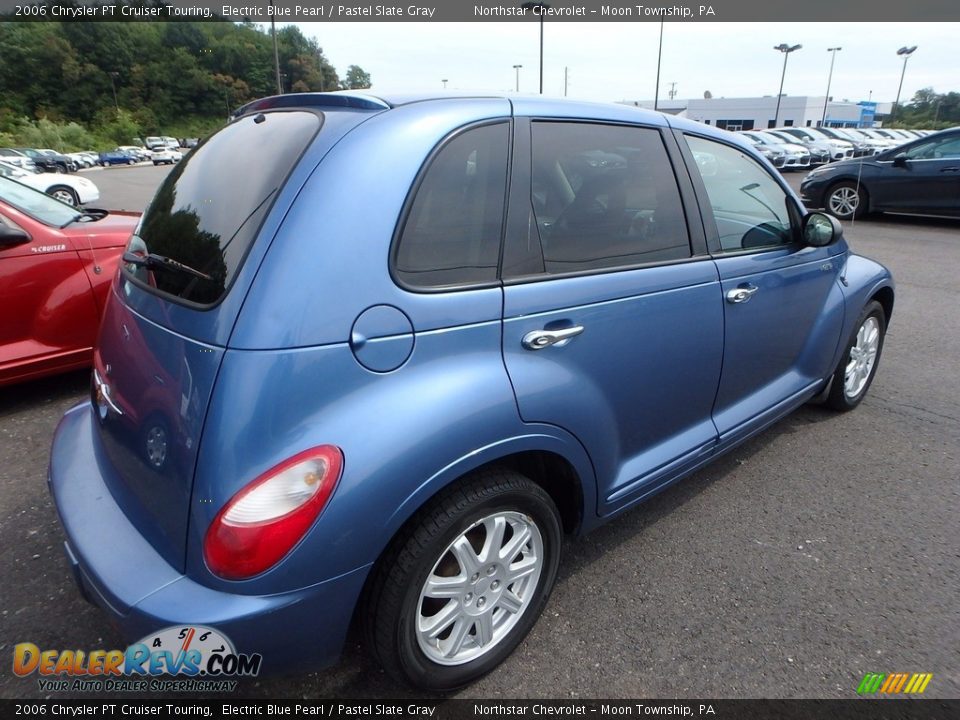 2006 Chrysler PT Cruiser Touring Electric Blue Pearl / Pastel Slate Gray Photo #4