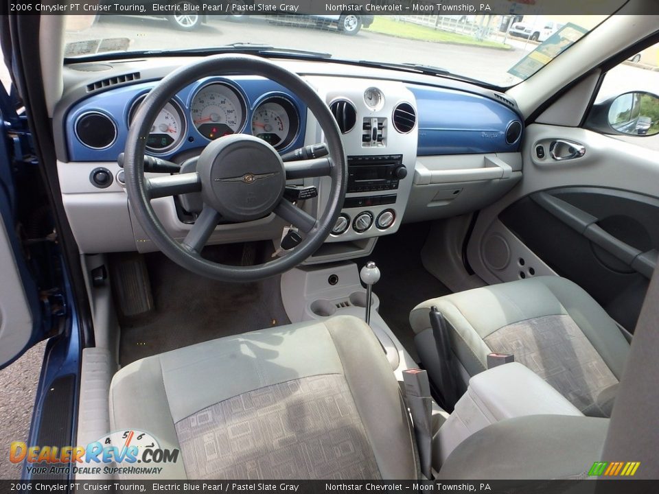 2006 Chrysler PT Cruiser Touring Electric Blue Pearl / Pastel Slate Gray Photo #10