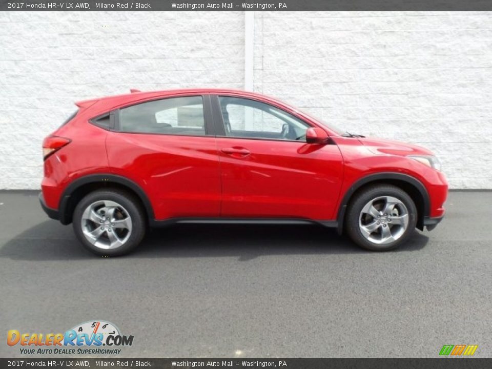 2017 Honda HR-V LX AWD Milano Red / Black Photo #2