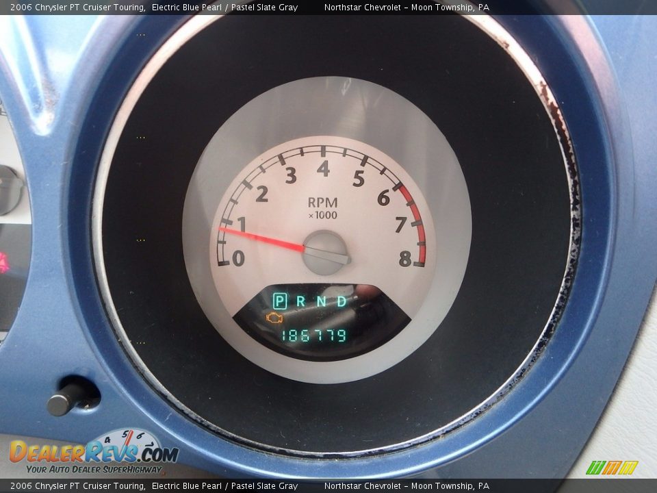2006 Chrysler PT Cruiser Touring Electric Blue Pearl / Pastel Slate Gray Photo #15