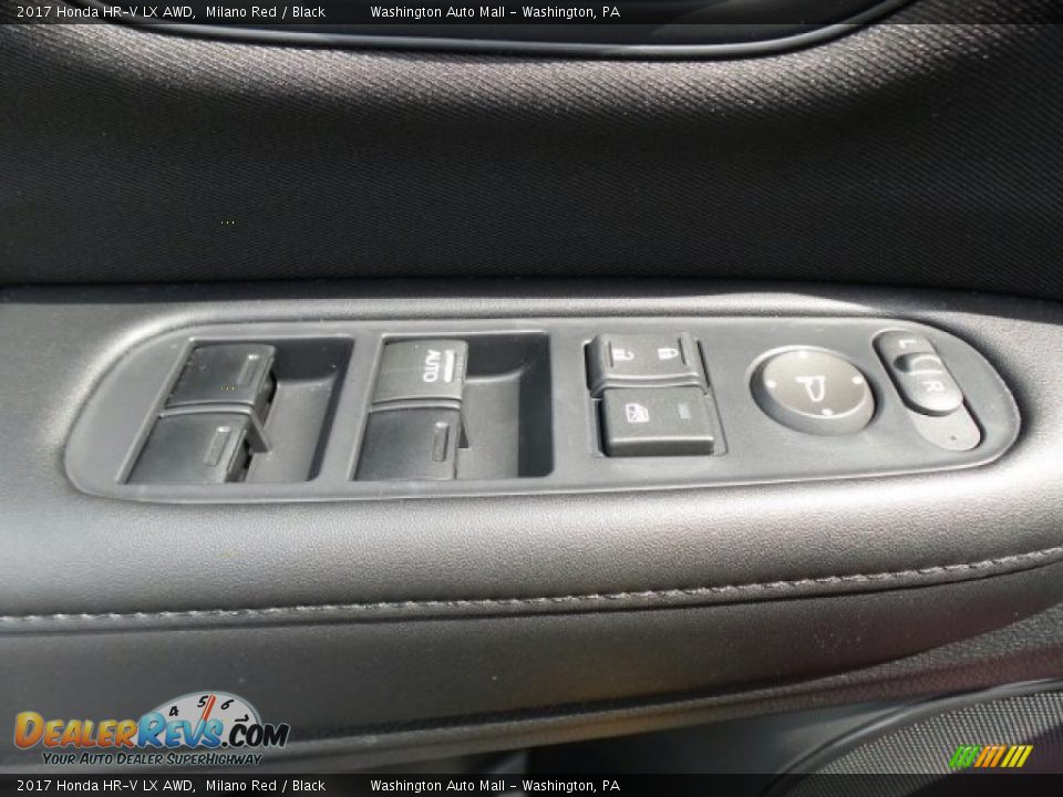 2017 Honda HR-V LX AWD Milano Red / Black Photo #9