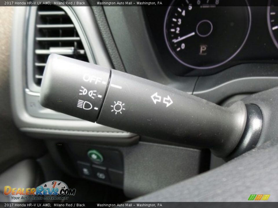 2017 Honda HR-V LX AWD Milano Red / Black Photo #14
