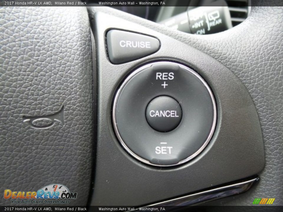 2017 Honda HR-V LX AWD Milano Red / Black Photo #15