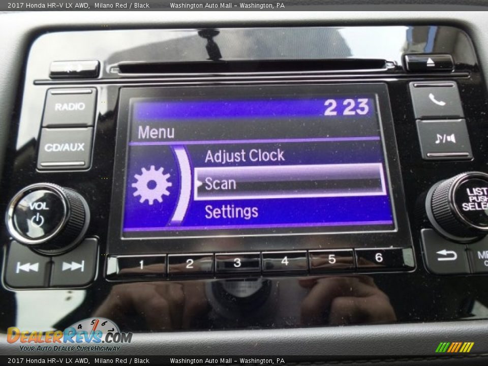 2017 Honda HR-V LX AWD Milano Red / Black Photo #18