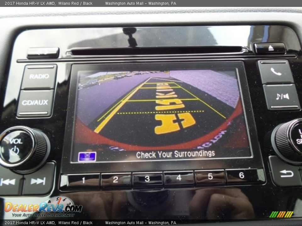 2017 Honda HR-V LX AWD Milano Red / Black Photo #21