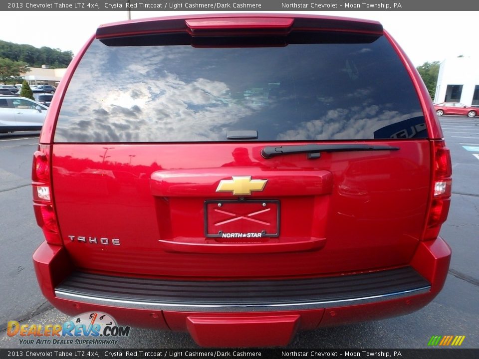 2013 Chevrolet Tahoe LTZ 4x4 Crystal Red Tintcoat / Light Cashmere/Dark Cashmere Photo #6