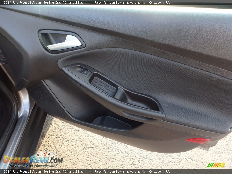 2014 Ford Focus SE Sedan Sterling Gray / Charcoal Black Photo #13