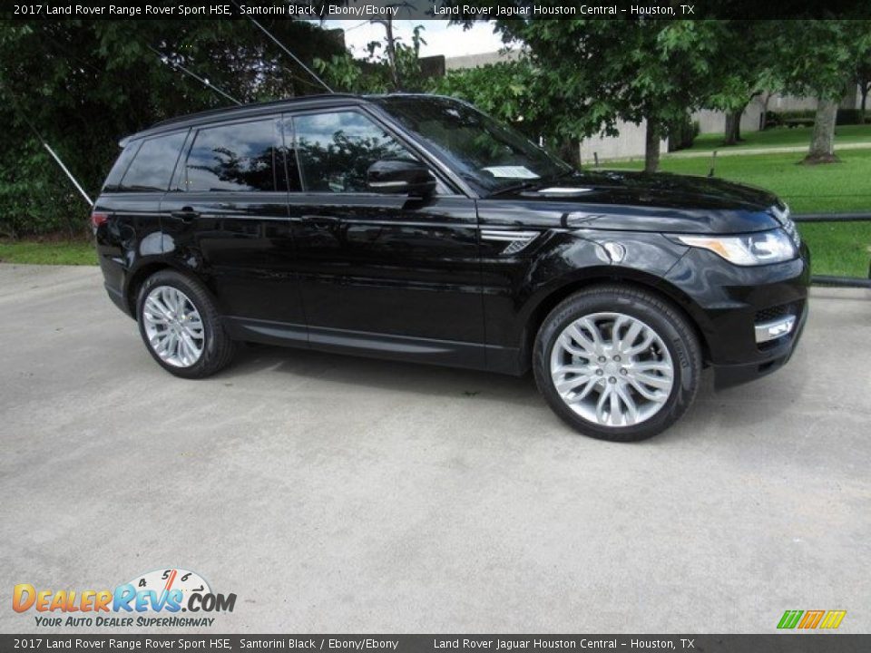 2017 Land Rover Range Rover Sport HSE Santorini Black / Ebony/Ebony Photo #1