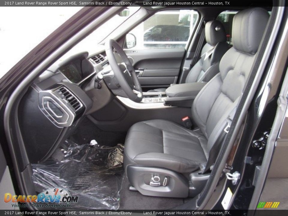 2017 Land Rover Range Rover Sport HSE Santorini Black / Ebony/Ebony Photo #3