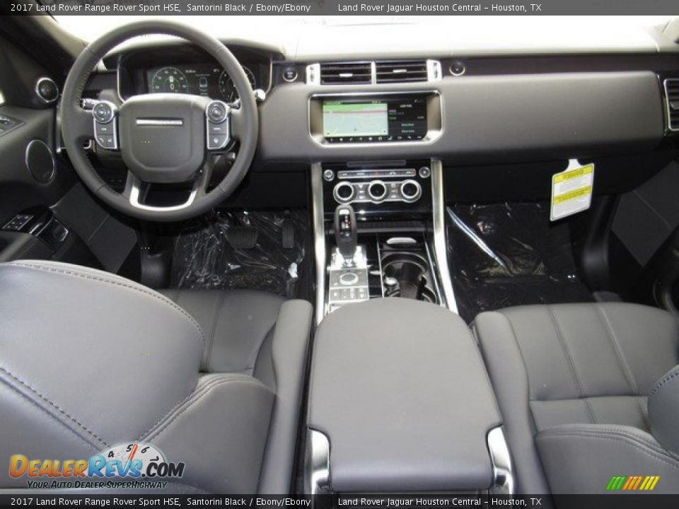 2017 Land Rover Range Rover Sport HSE Santorini Black / Ebony/Ebony Photo #4
