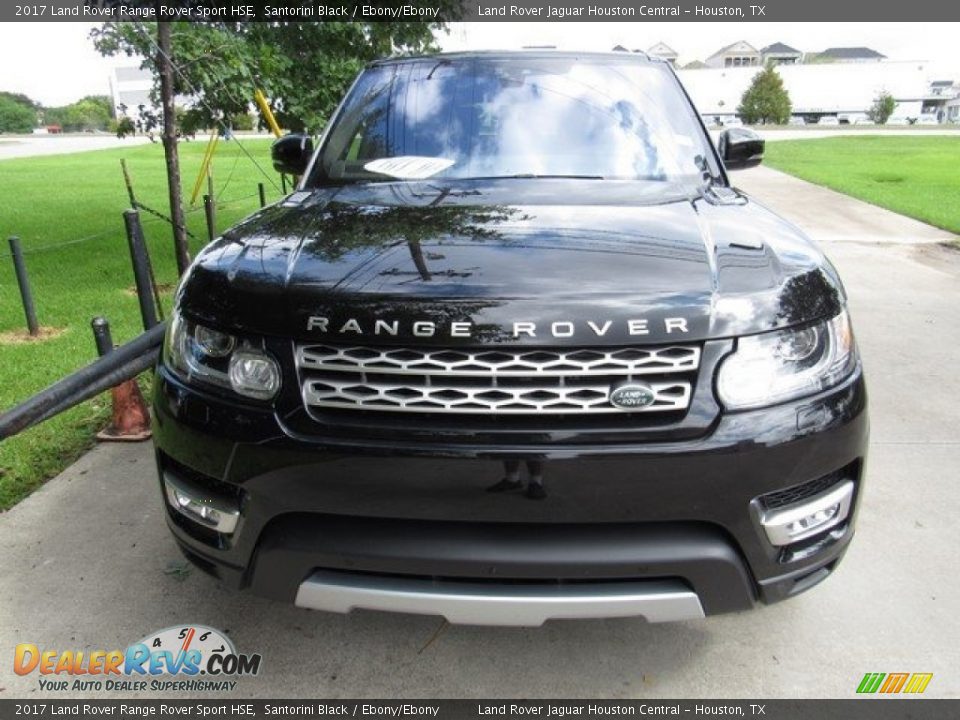 2017 Land Rover Range Rover Sport HSE Santorini Black / Ebony/Ebony Photo #9