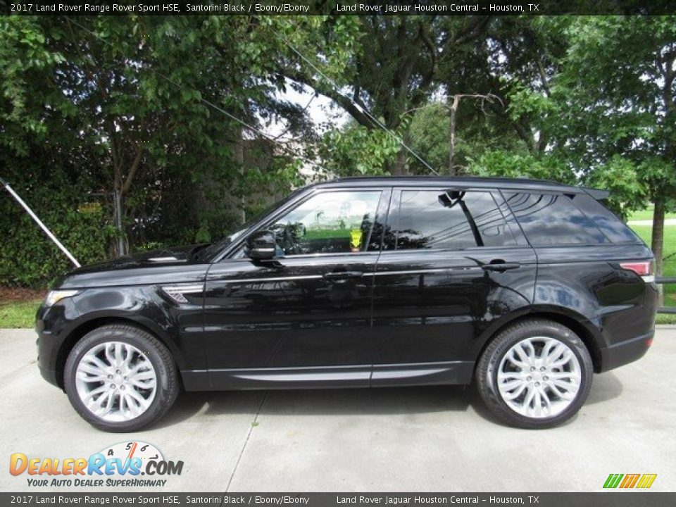 2017 Land Rover Range Rover Sport HSE Santorini Black / Ebony/Ebony Photo #11