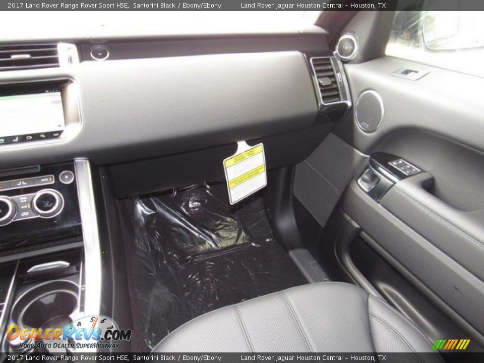 2017 Land Rover Range Rover Sport HSE Santorini Black / Ebony/Ebony Photo #14