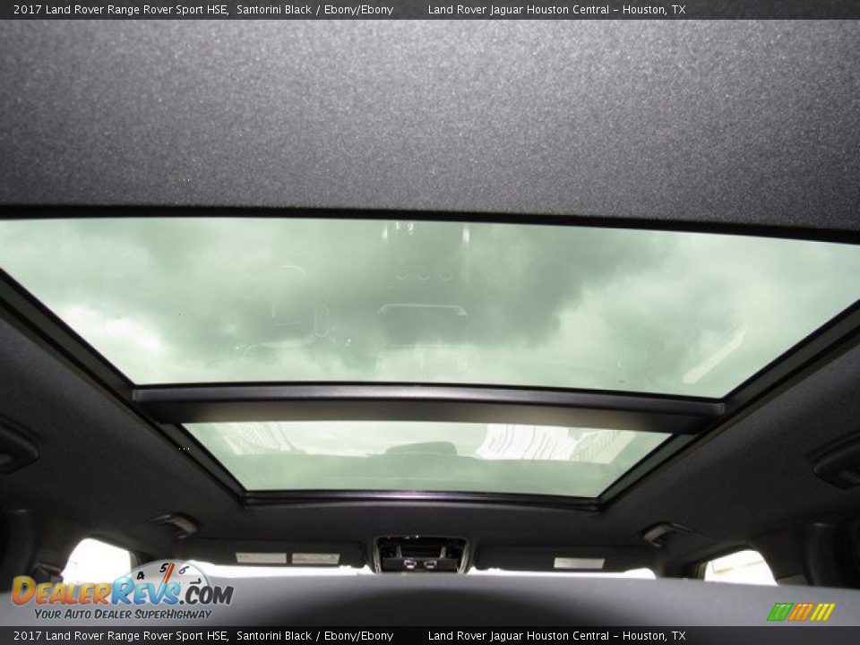 2017 Land Rover Range Rover Sport HSE Santorini Black / Ebony/Ebony Photo #17
