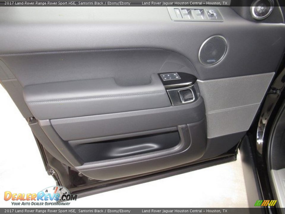 2017 Land Rover Range Rover Sport HSE Santorini Black / Ebony/Ebony Photo #18