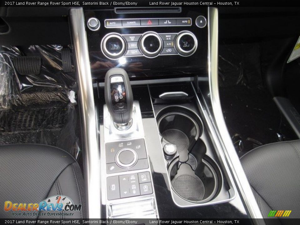 2017 Land Rover Range Rover Sport HSE Santorini Black / Ebony/Ebony Photo #19