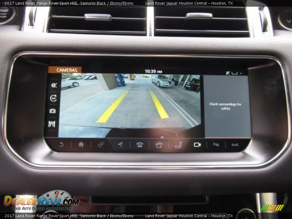 2017 Land Rover Range Rover Sport HSE Santorini Black / Ebony/Ebony Photo #21