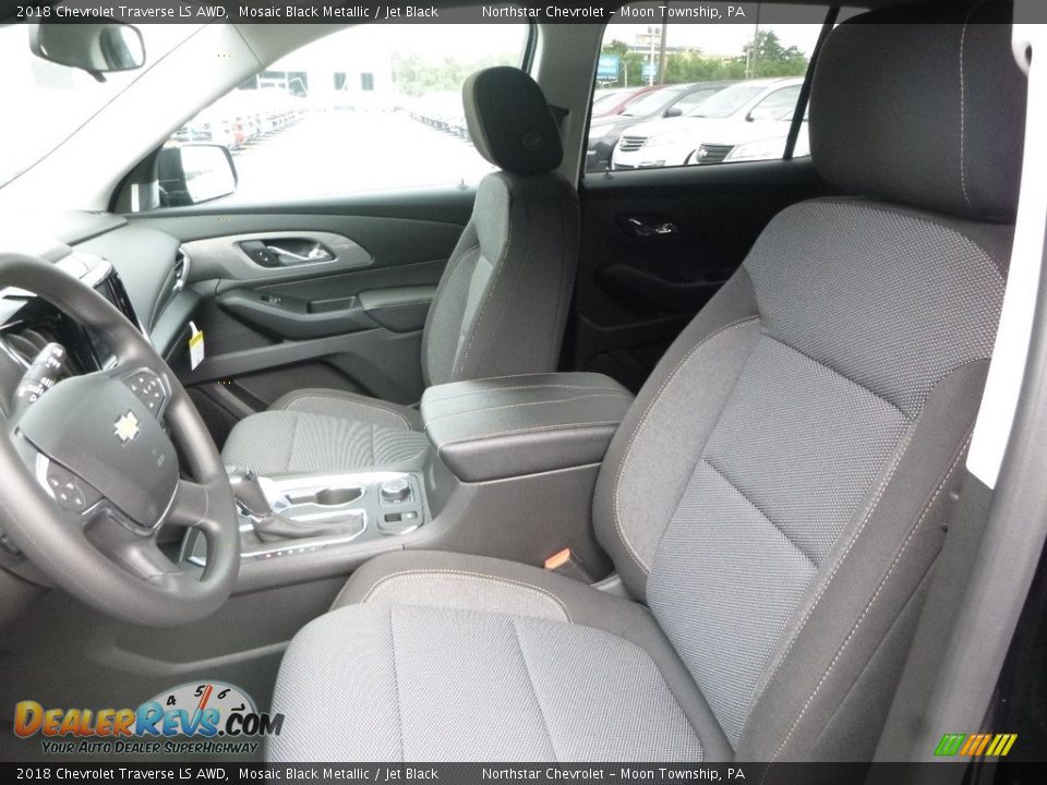 Front Seat of 2018 Chevrolet Traverse LS AWD Photo #17
