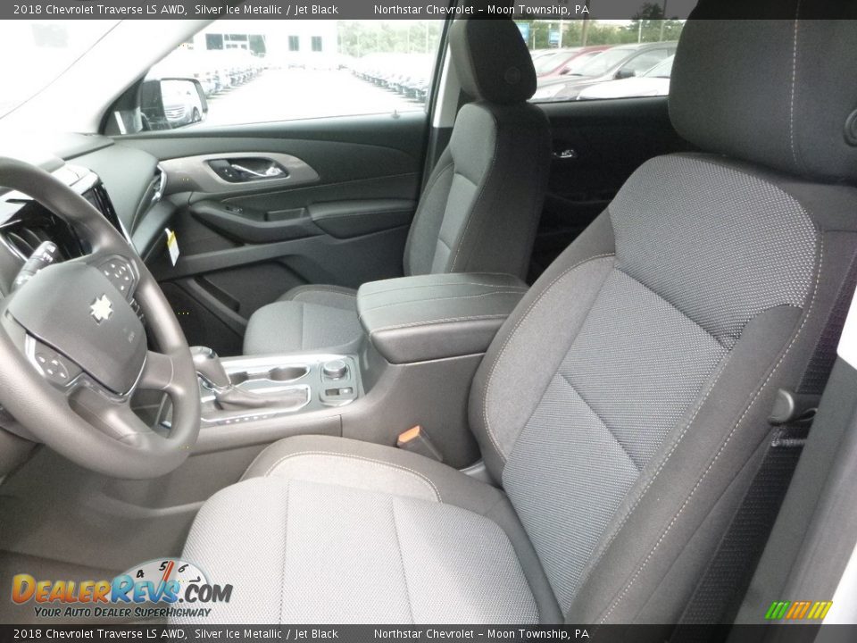 2018 Chevrolet Traverse LS AWD Silver Ice Metallic / Jet Black Photo #17