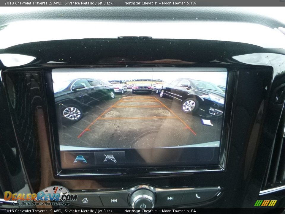 2018 Chevrolet Traverse LS AWD Silver Ice Metallic / Jet Black Photo #20