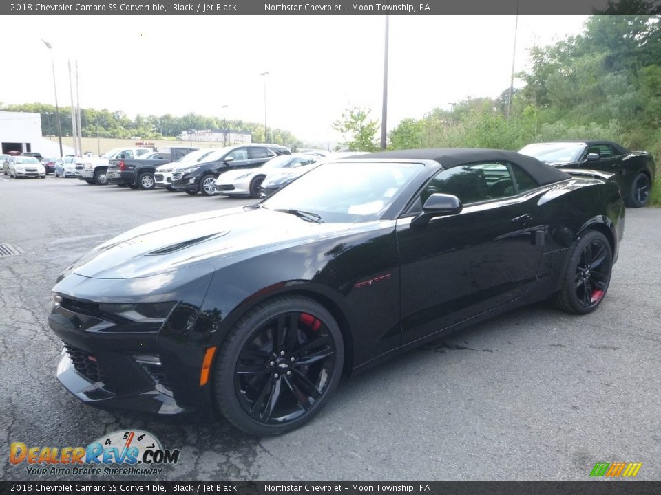 2018 Chevrolet Camaro SS Convertible Black / Jet Black Photo #1