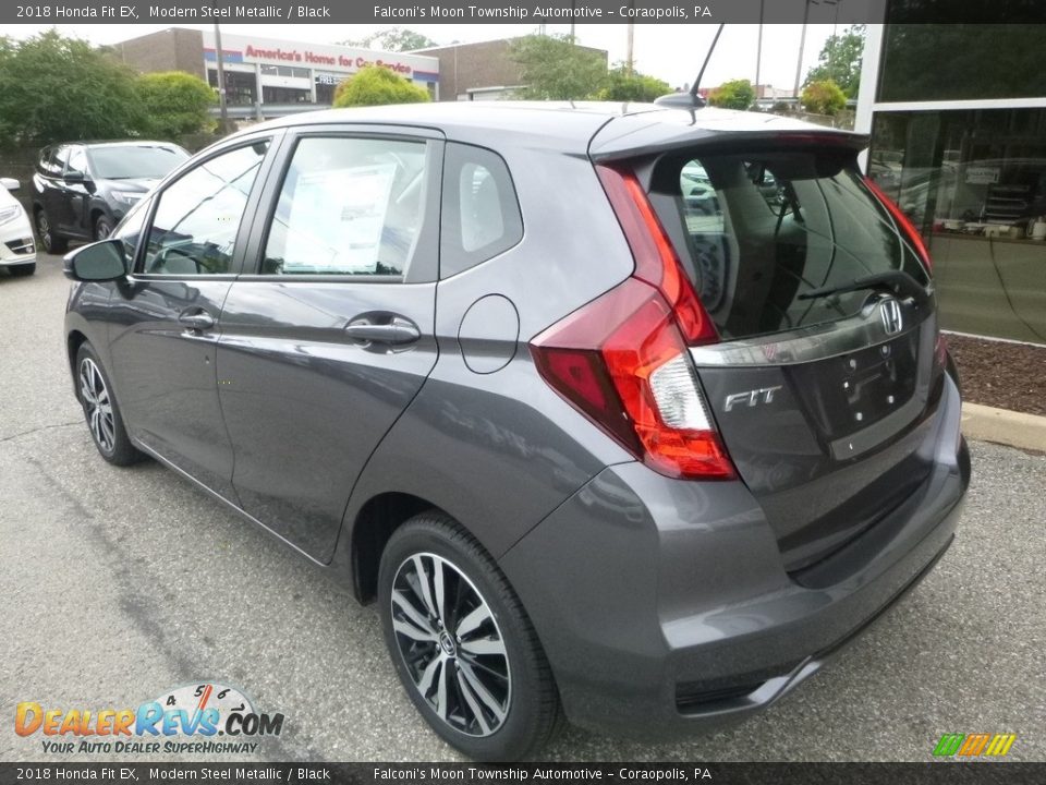 2018 Honda Fit EX Modern Steel Metallic / Black Photo #2