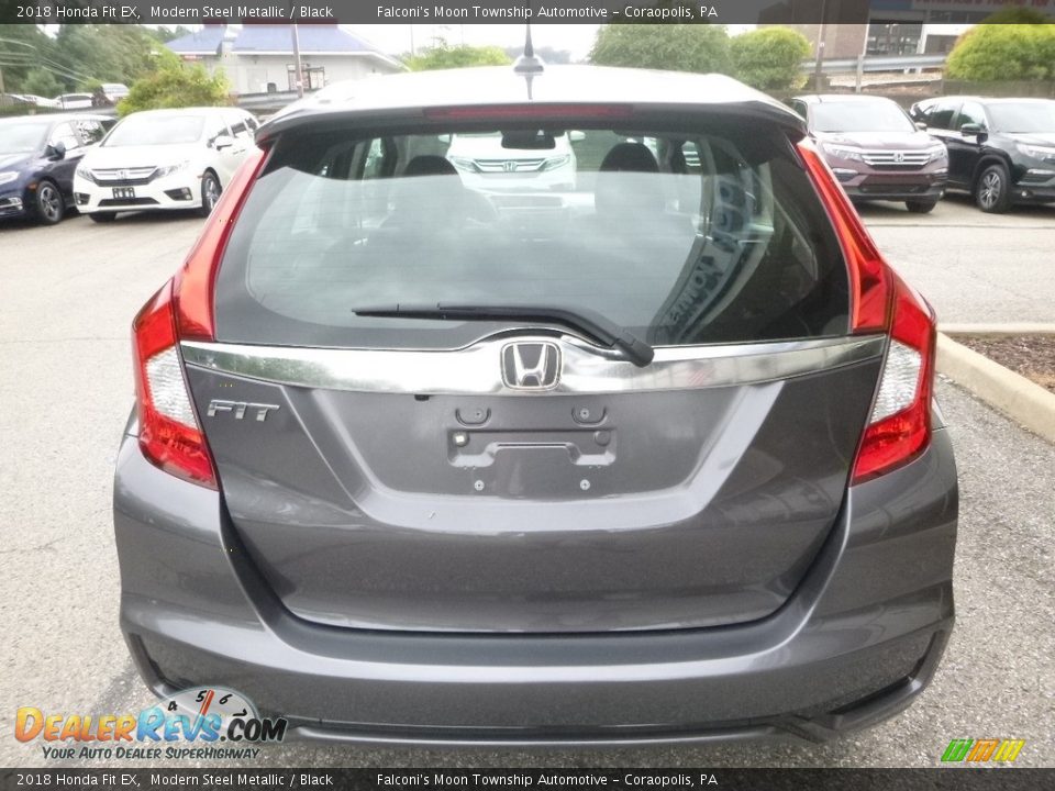 2018 Honda Fit EX Modern Steel Metallic / Black Photo #3