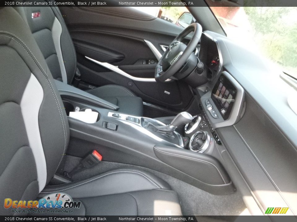 2018 Chevrolet Camaro SS Convertible Black / Jet Black Photo #11