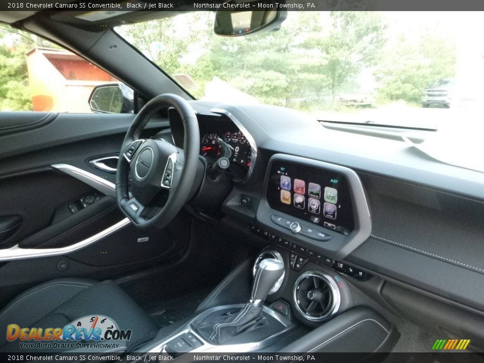 2018 Chevrolet Camaro SS Convertible Black / Jet Black Photo #12