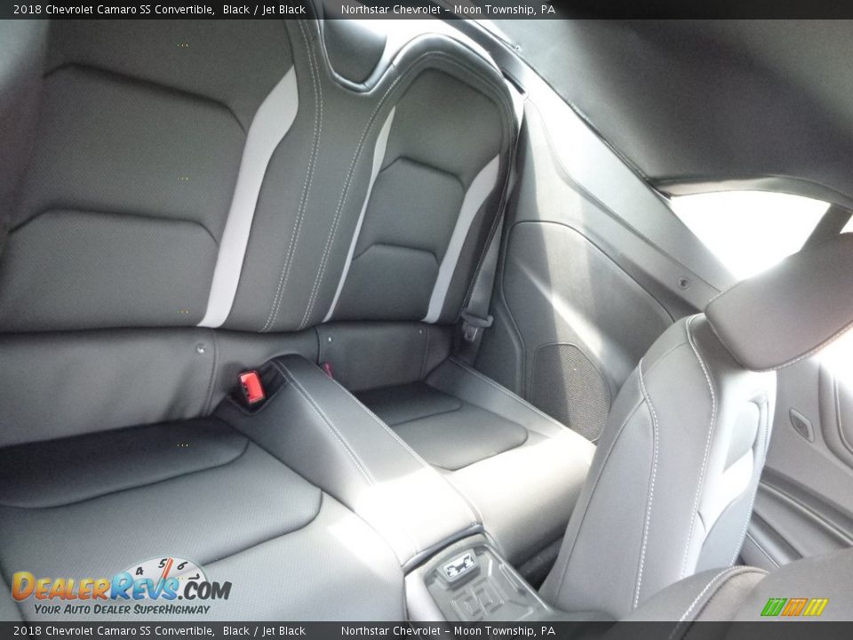 2018 Chevrolet Camaro SS Convertible Black / Jet Black Photo #13