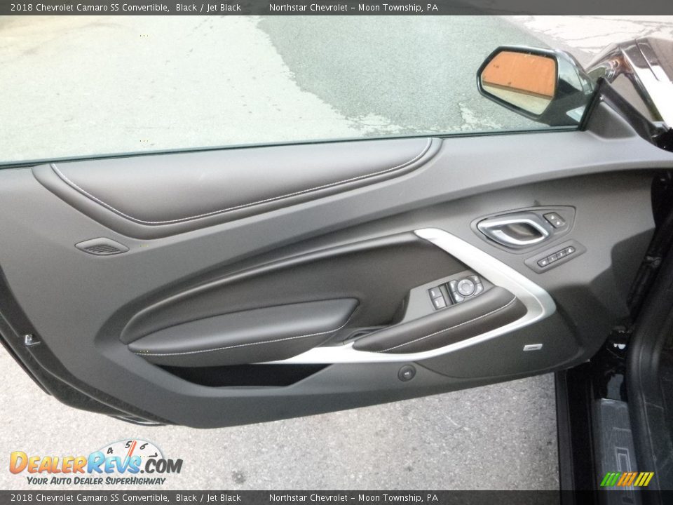2018 Chevrolet Camaro SS Convertible Black / Jet Black Photo #14