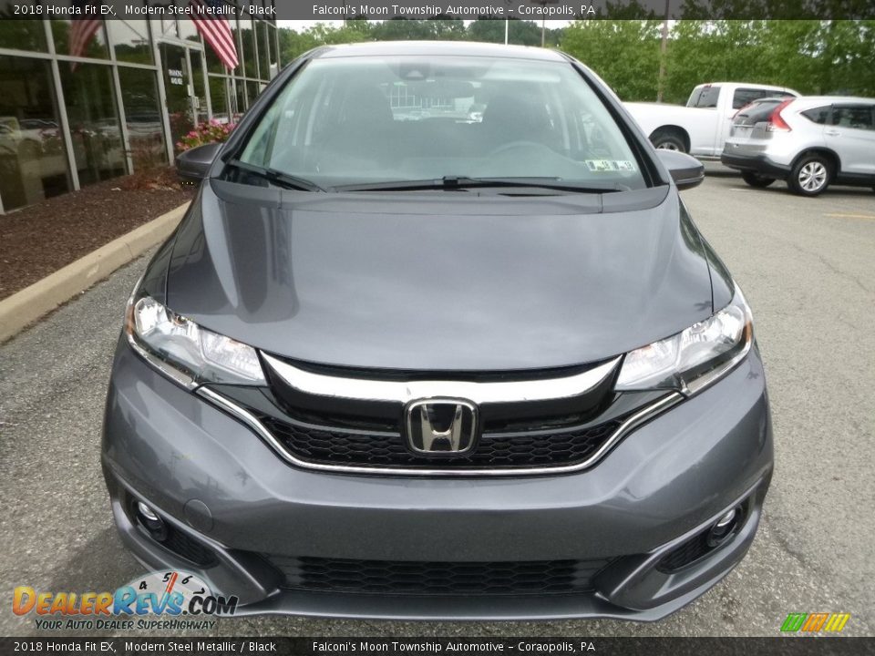 2018 Honda Fit EX Modern Steel Metallic / Black Photo #6